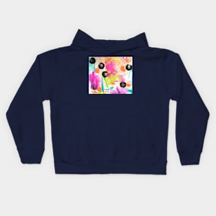 Dream Cloud Series -  Black Dots and Fun Kids Hoodie